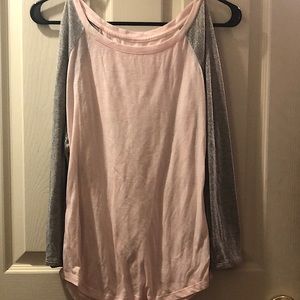 American Eagle baseball tee